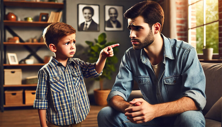 Your Child Exaggerates Your Faults